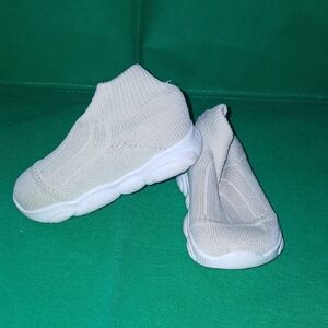 Kids White Slip-On Shoes